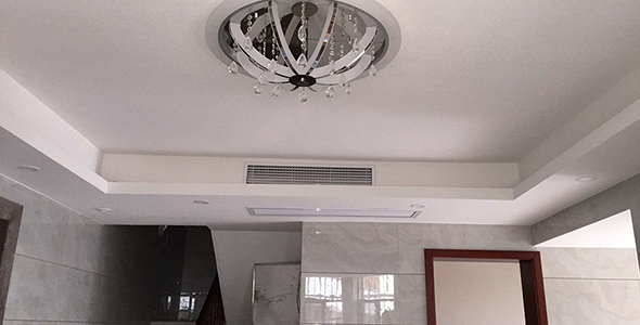 長沙銀華山莊雷總采用家用三菱電機中央空調(diào)