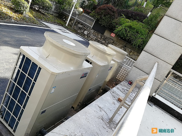 湖南新華社辦公室三菱電機(jī)商用中央空調(diào)實(shí)景圖