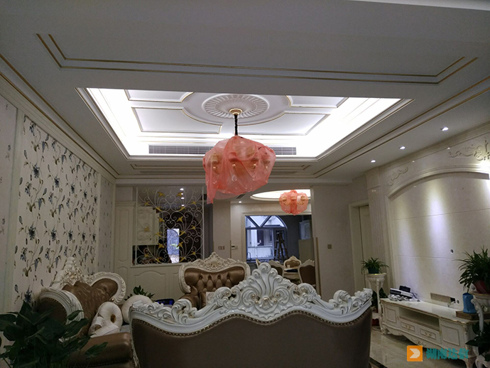 中糧北緯家用中央空調(diào)客廳實(shí)景圖